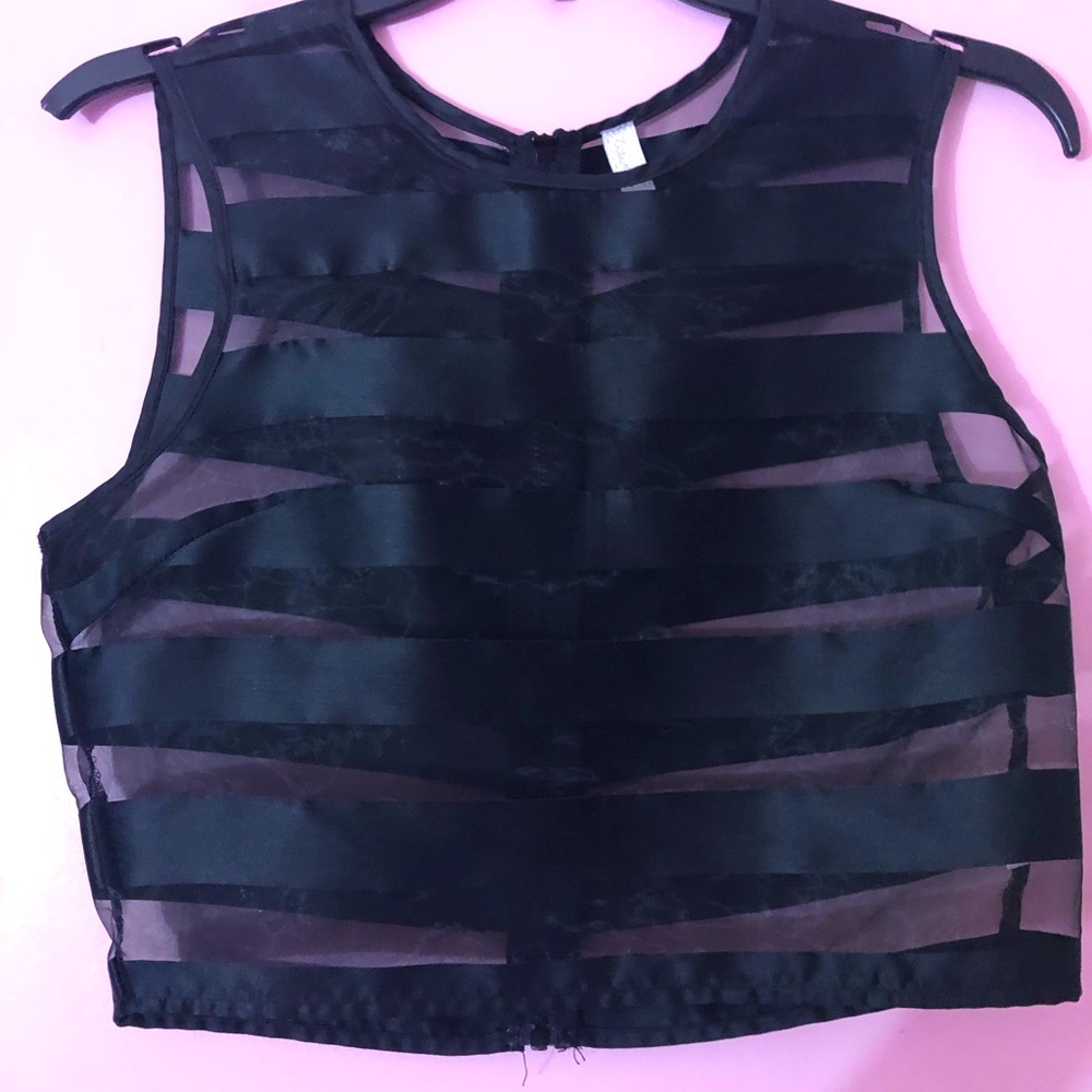 Two piece crop top dress